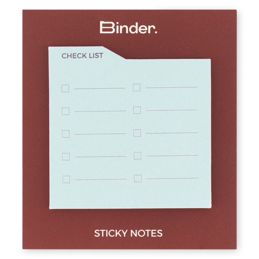 Check List Sticky Note