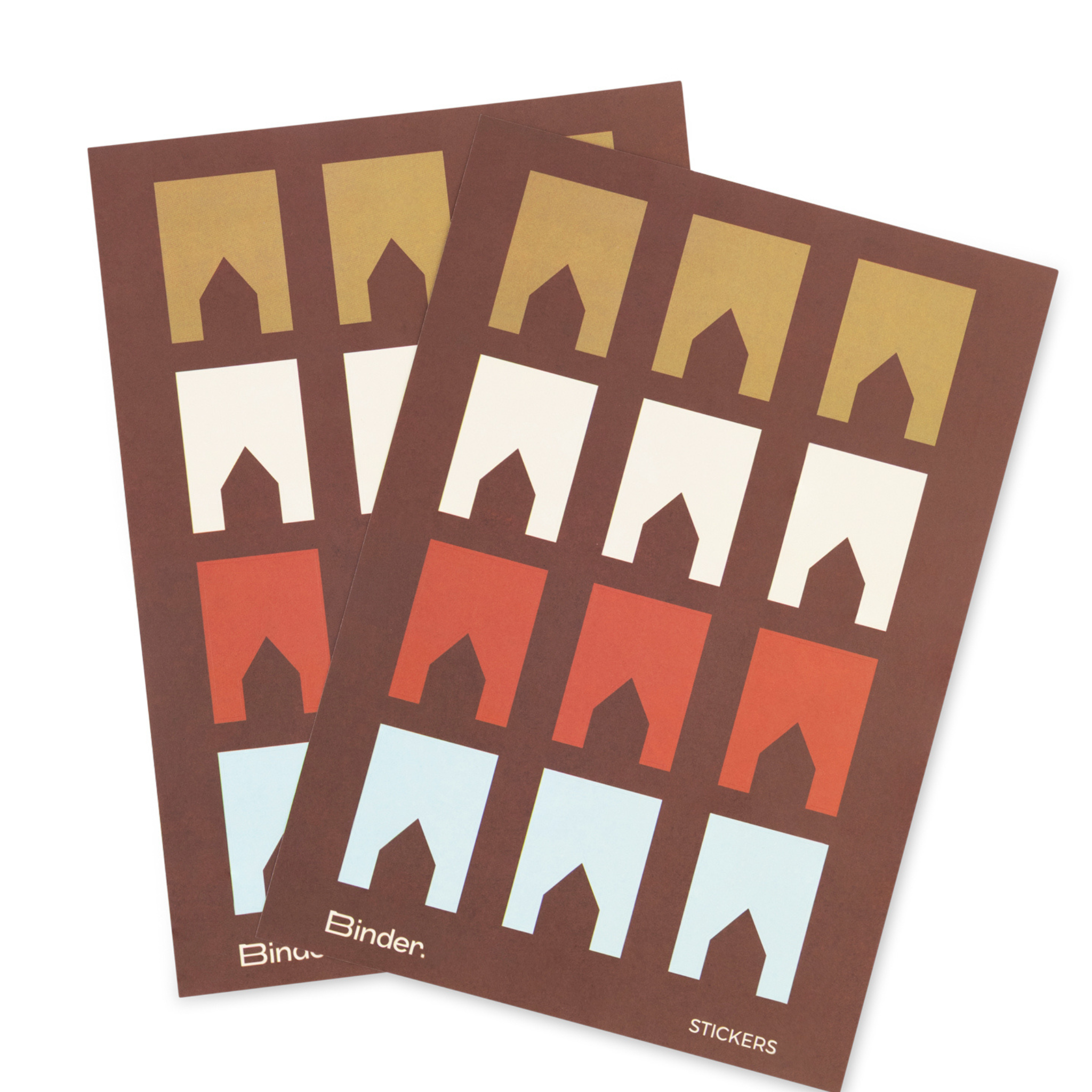 Divider stickers