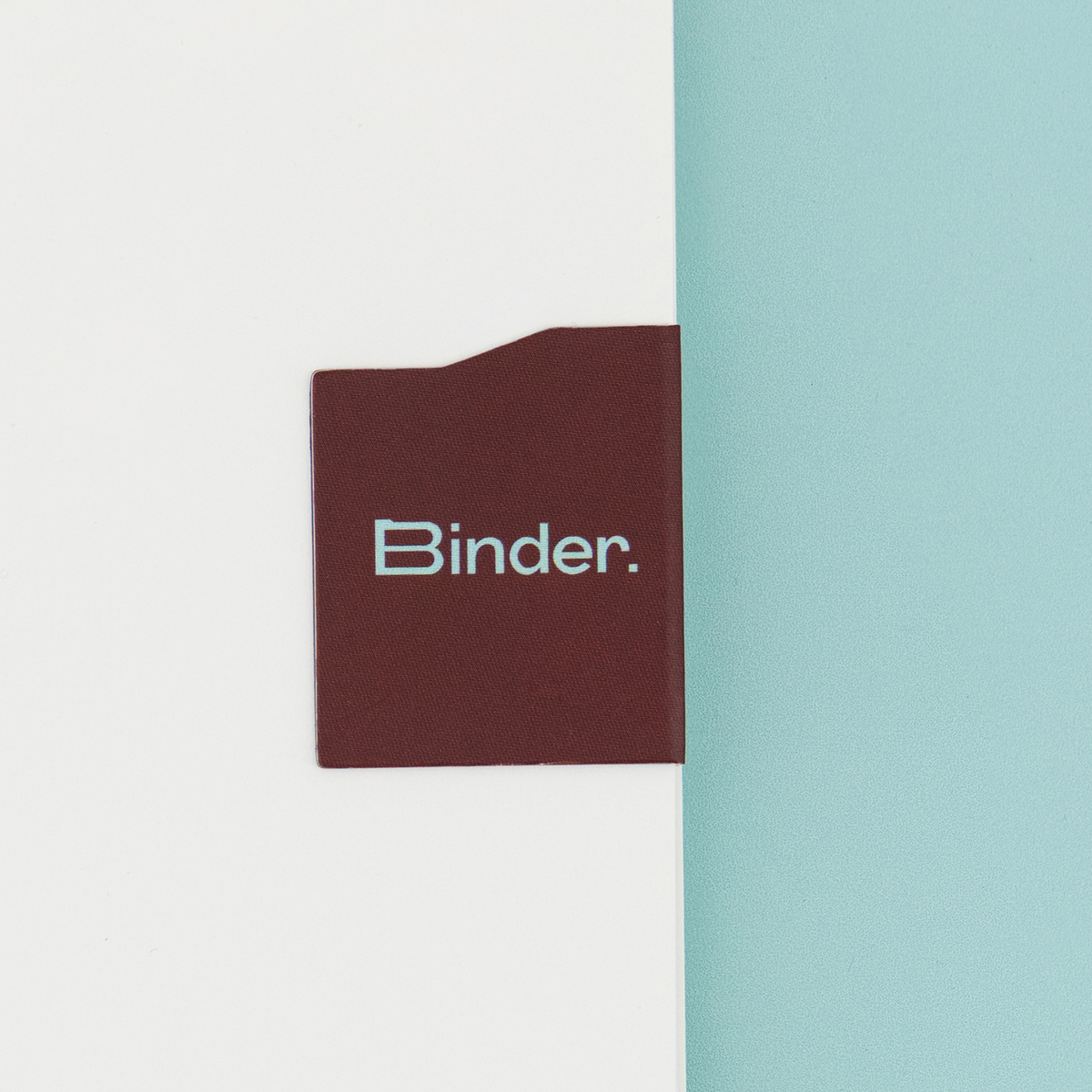 Burgundy Magnetic Bookmark